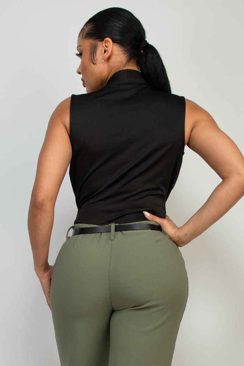 Body de Diseño Cruzado y Escote V
