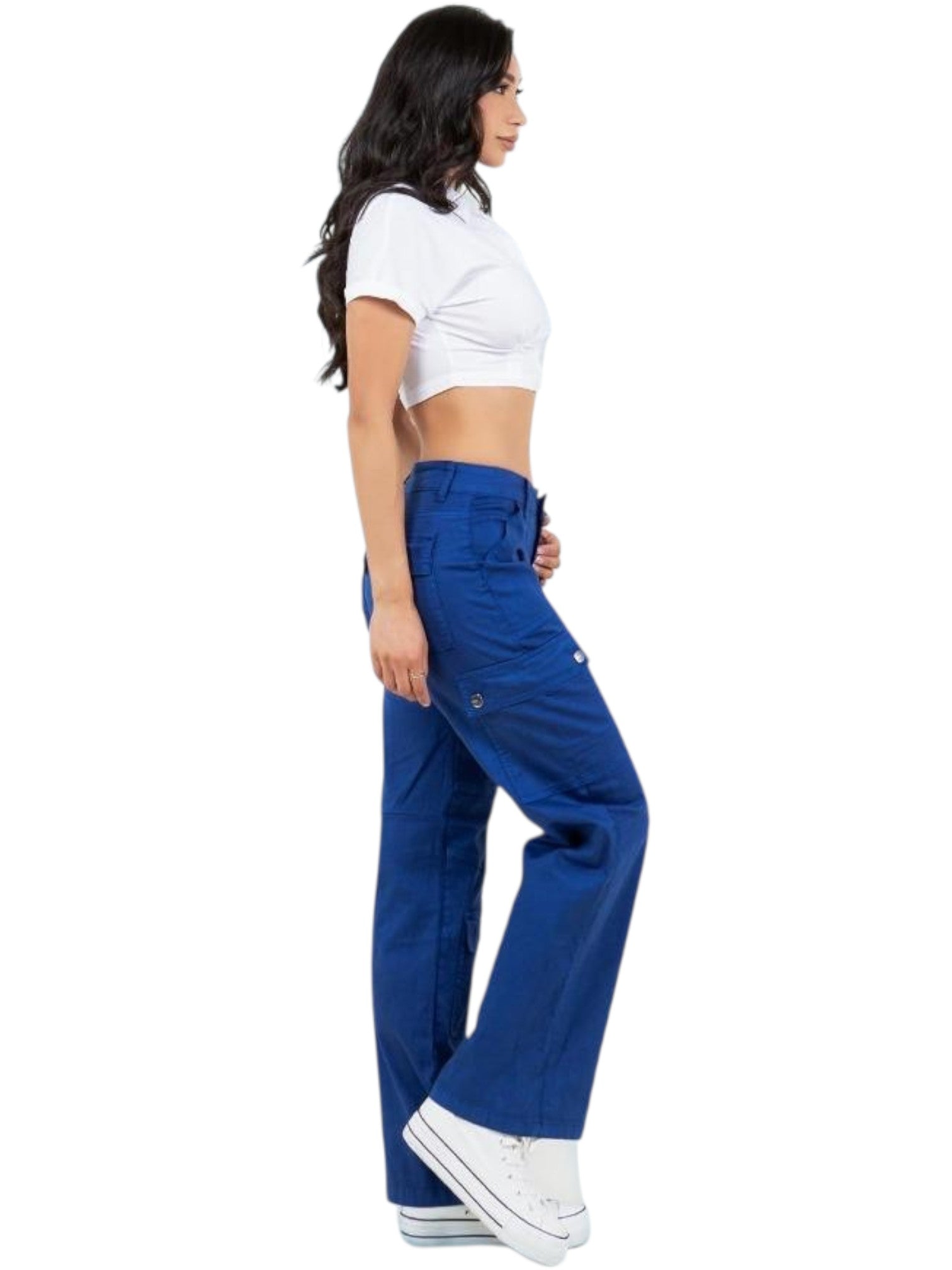 Pantalon Cargo Azul Marino