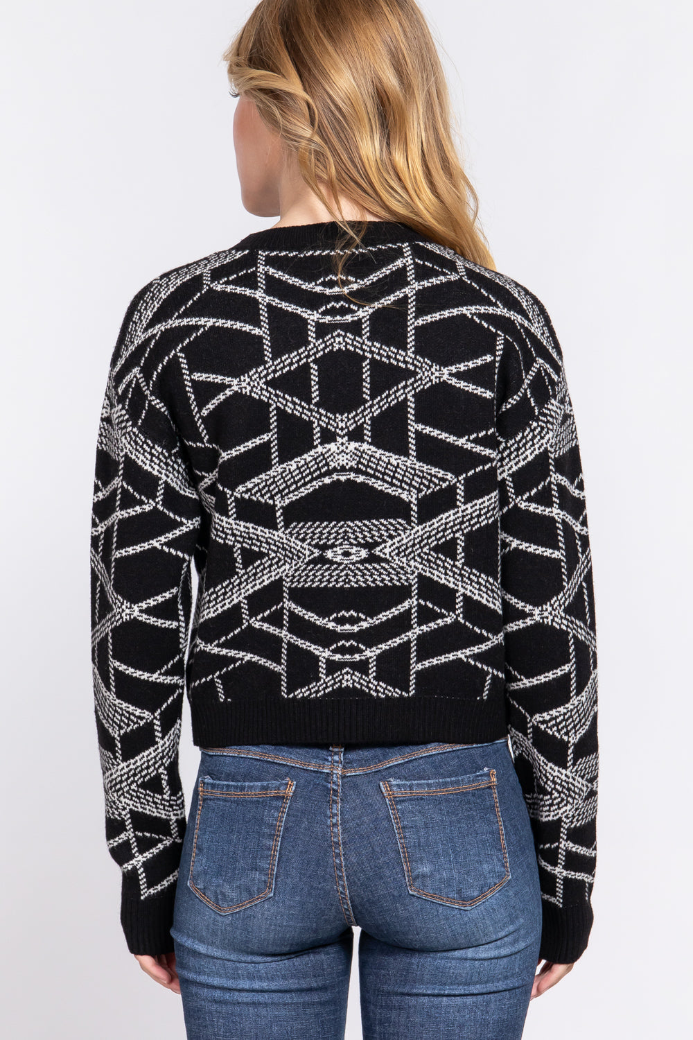 Sueter Rayado Cuello Redondo Casual