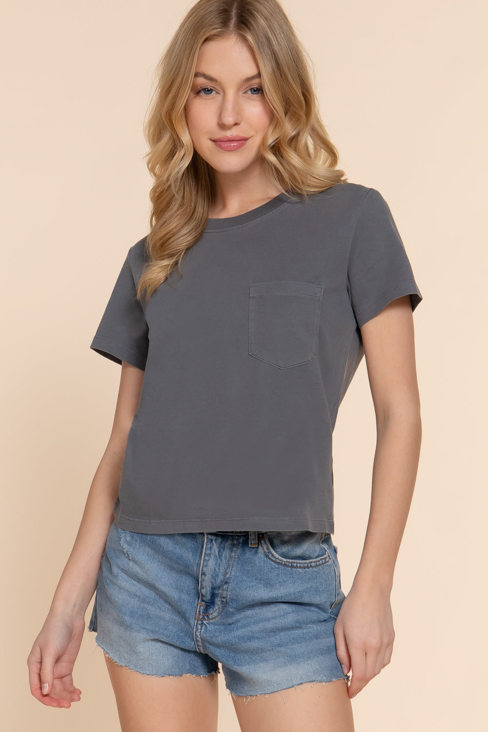 Blusa Basica de Manga Corta