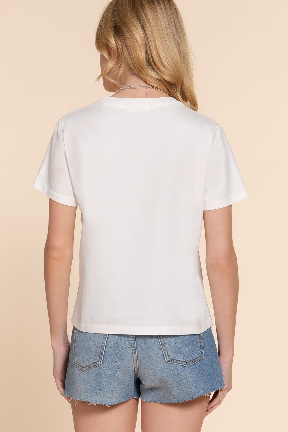 Blusa Basica de Manga Corta
