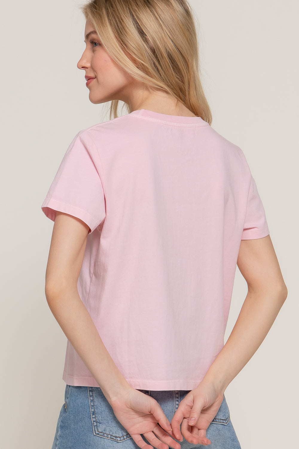 Blusa Basica de Manga Corta