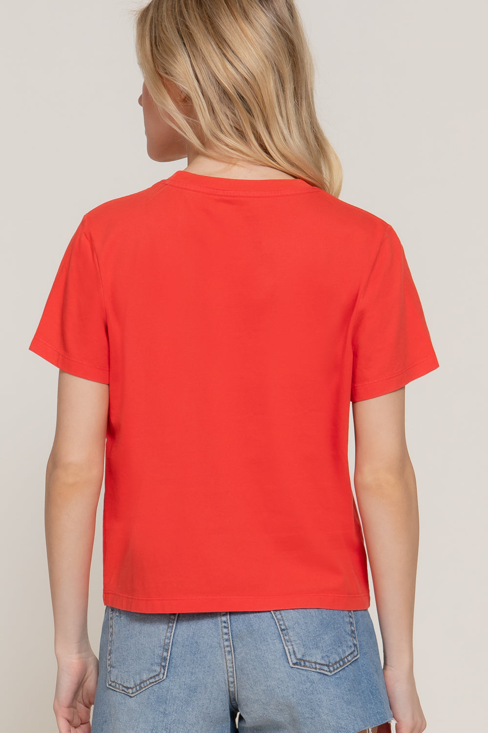 Blusa Basica de Manga Corta