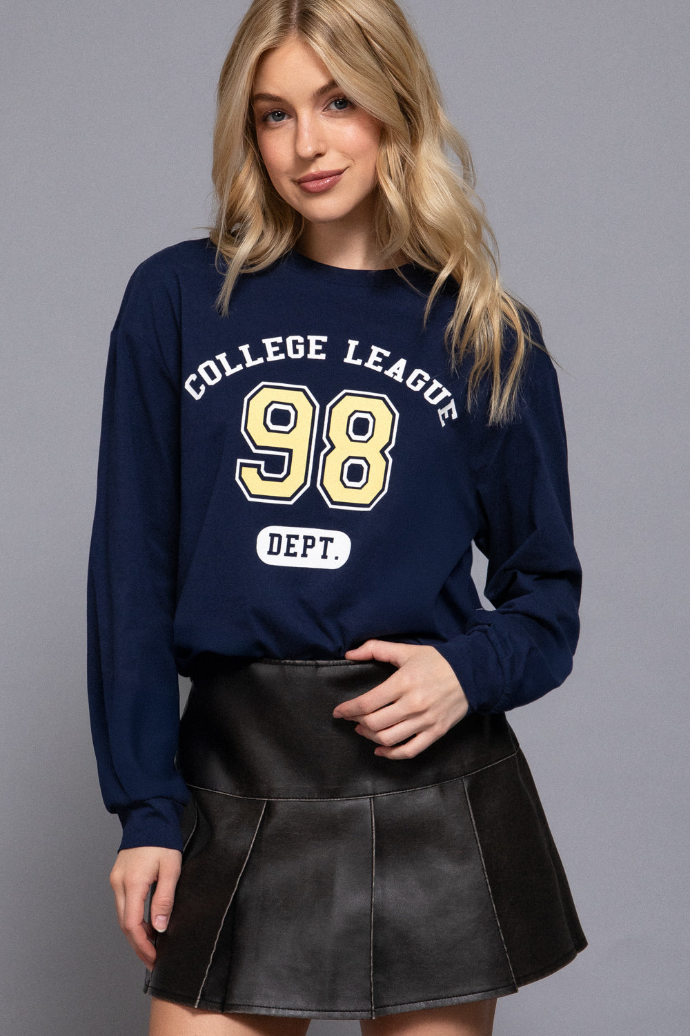 Sudadera Estilo Universitario "College League 98"