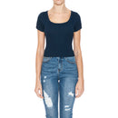 Blusa Corta y Manga Corta