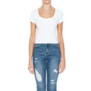 Blusa Corta y Manga Corta