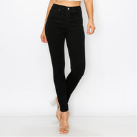 Jeans skinny  tiro alto