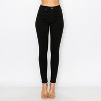Jeans skinny  tiro alto