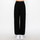Pantalón cargo  de pierna ancha