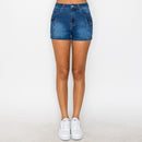 Short Mezcilla Color Desgastado
