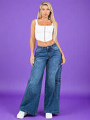Pantalon Azul Cargo