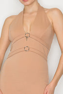 Vestido Con Escote V