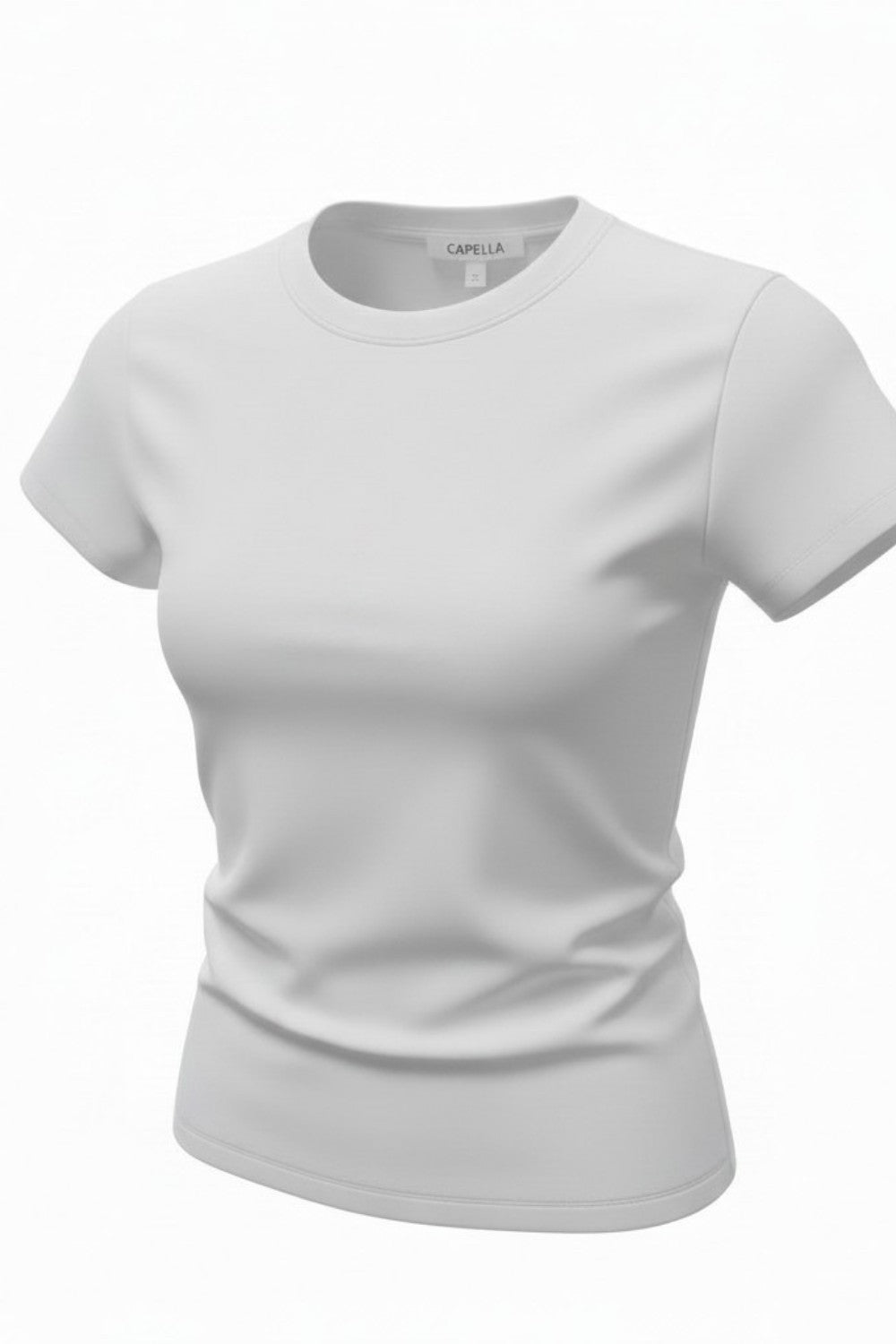 Playera básica de manga corta