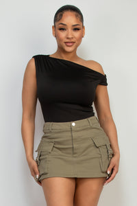 Blusa De Un Solo Hombro