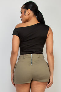 Blusa De Un Solo Hombro
