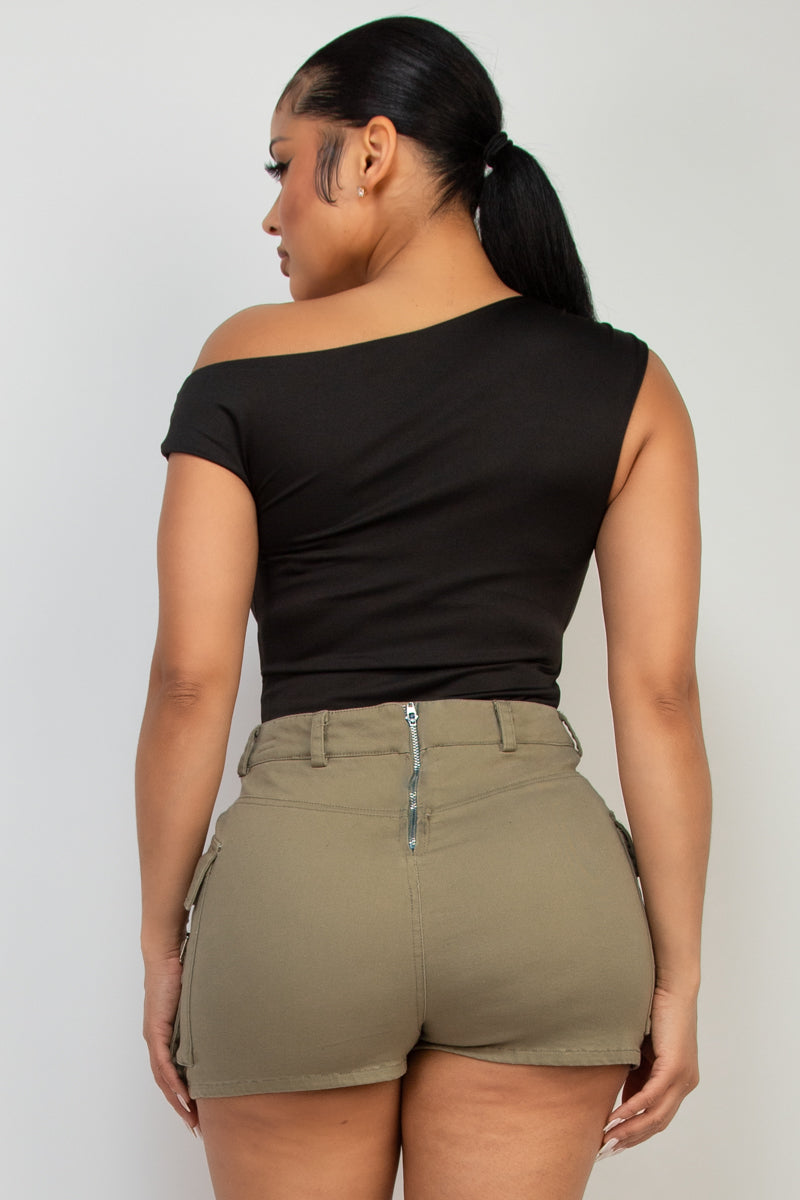 Blusa De Un Solo Hombro