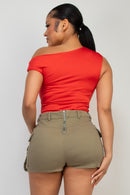Blusa De Un Solo Hombro