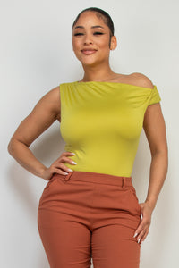 Blusa De Un Solo Hombro