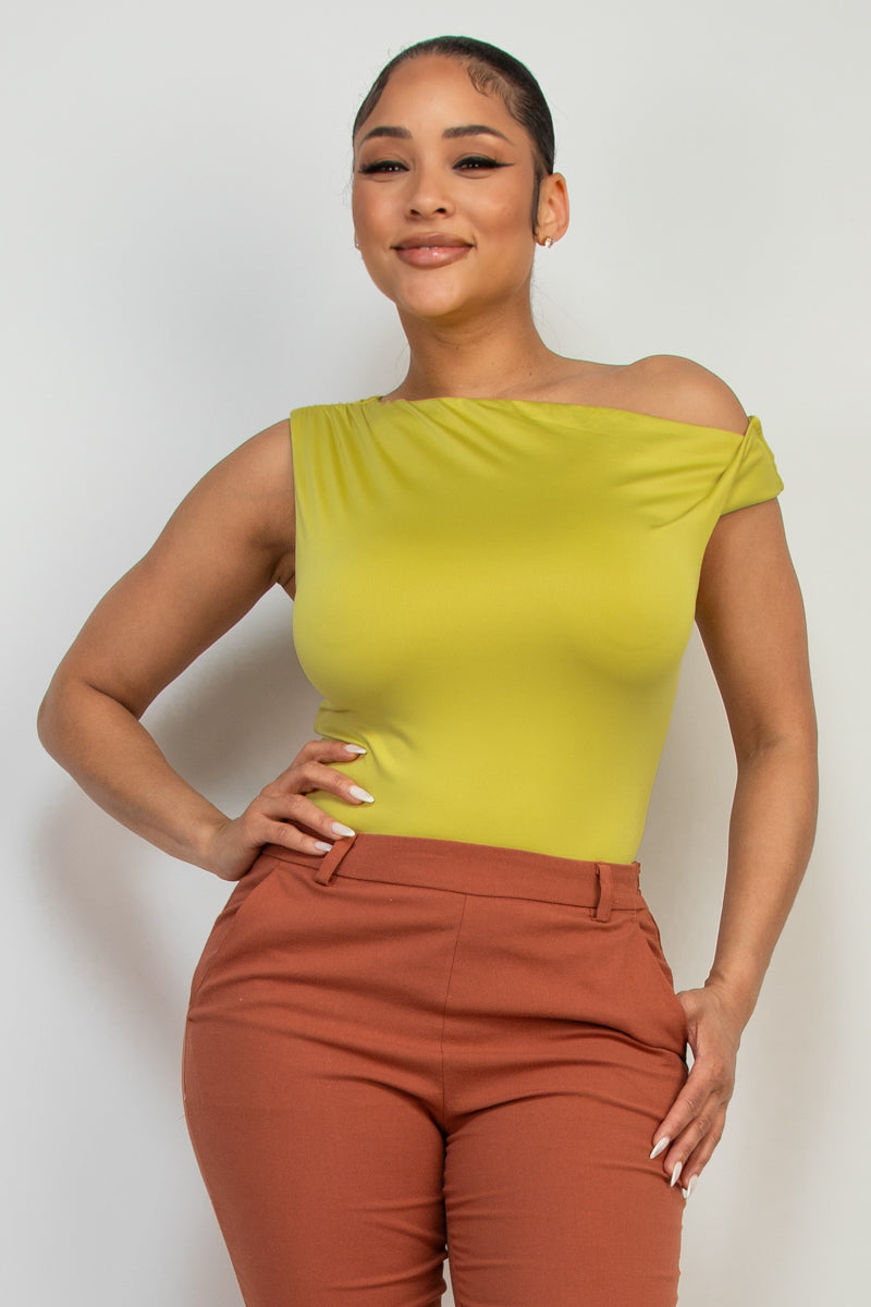Blusa De Un Solo Hombro