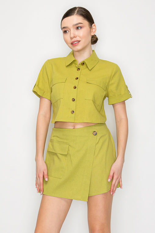 Camisa de Manga Corta