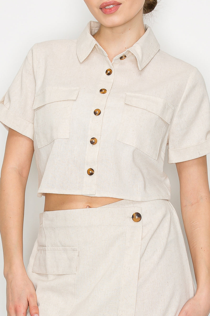Camisa de Manga Corta