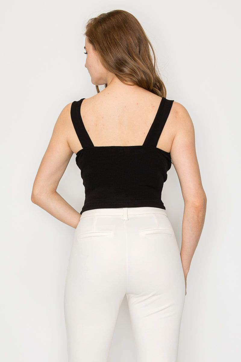 Top Elegante con Encaje