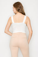 Top Elegante con Encaje