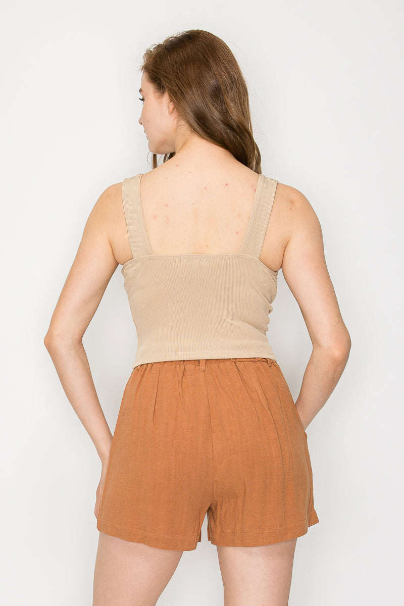 Top Elegante con Encaje