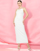 Vestido Largo con Tirantes Finos