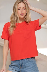 Blusa Basica de Manga Corta