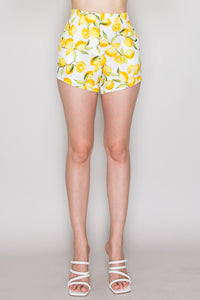 Short estampado limones