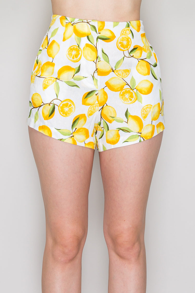 Short estampado limones