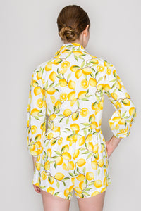 Blusa estampada limones