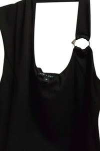 Blusa sin mangas con detalle metálico