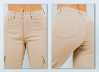 Pantalon Cargo Beige