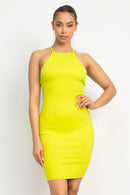 Vestido Con Escote