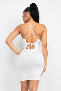 Vestido Con Escote