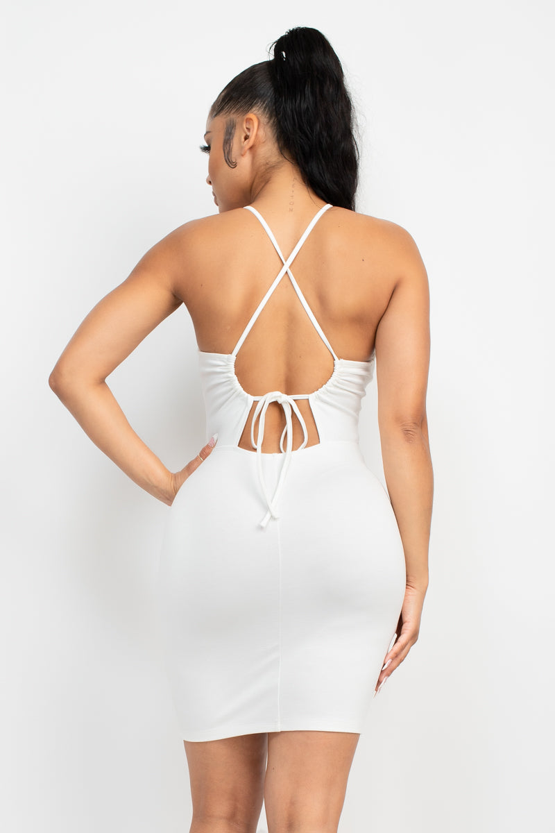 Vestido Con Escote