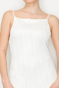 Vestido Largo con Tirantes Finos