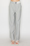 Pantalón amplio con cintura elástica
