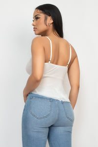 Blusa tirantes fruncida