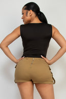 Blusa de tirantes anchos