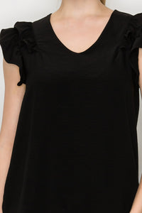 Blusa Sin Mangas con cuello V