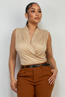 Body de Diseño Cruzado y Escote V