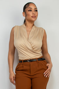 Body de Diseño Cruzado y Escote V