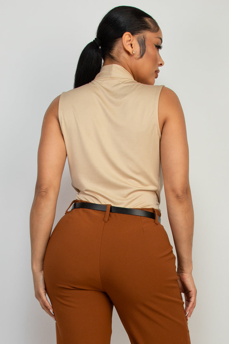 Body de Diseño Cruzado y Escote V