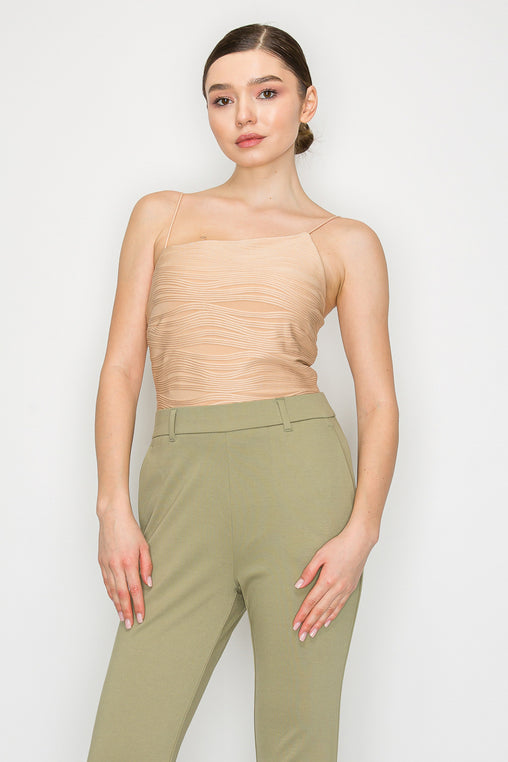 Blusa de Tirantes Finos y Textura