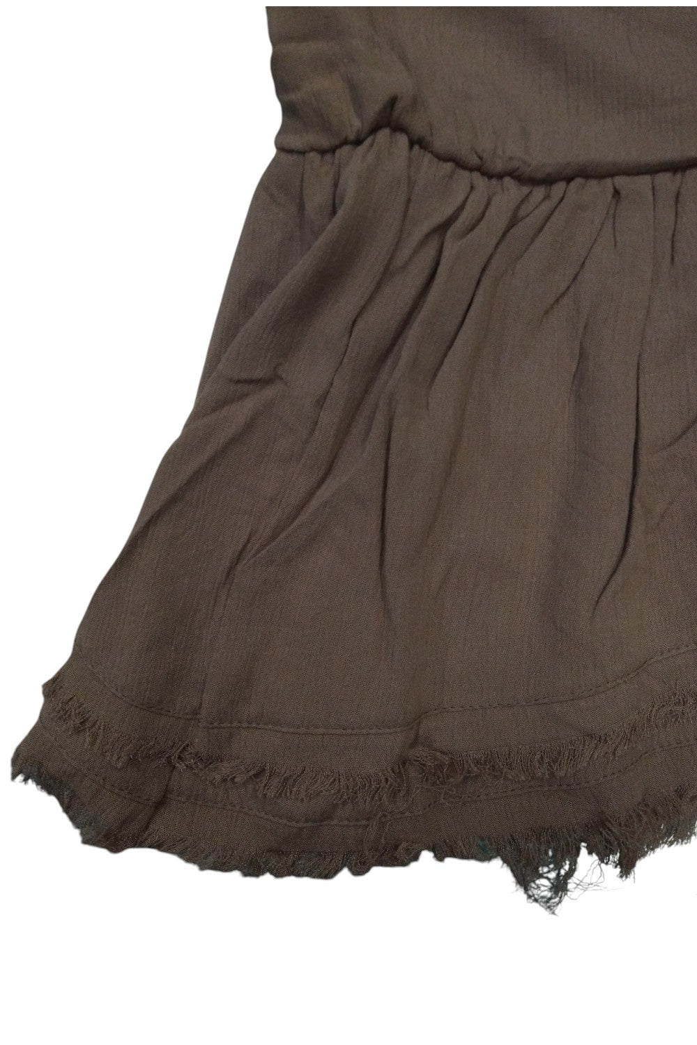 Blusa casual de tirantes con vuelo