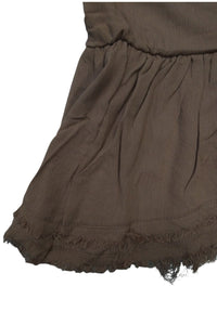 Blusa casual de tirantes con vuelo