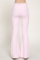 Pantalón acampanado cintura cruzada
